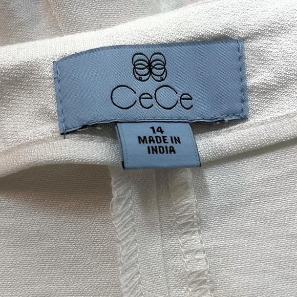 CeCe Ruffle Button Trim High Rise Skort - Picture 10 of 11